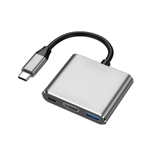 Multiports USB C To HDMIs Adapter With PD100W Charging And USB3.0 Port - Zdjęcie 1 z 8