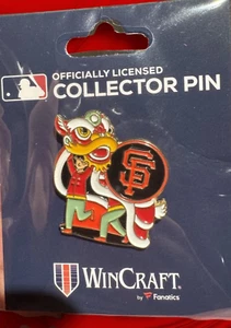 San Francisco Giants Chinese Heritage LION DANCE Collector Pin Lunar New Years - Picture 1 of 1