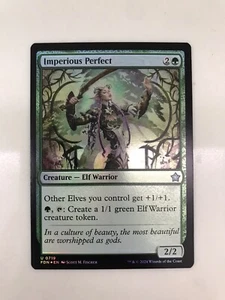 Imperious Perfect Foil MTG Magic the Gathering Card NM Near Mint FDN - Picture 1 of 1