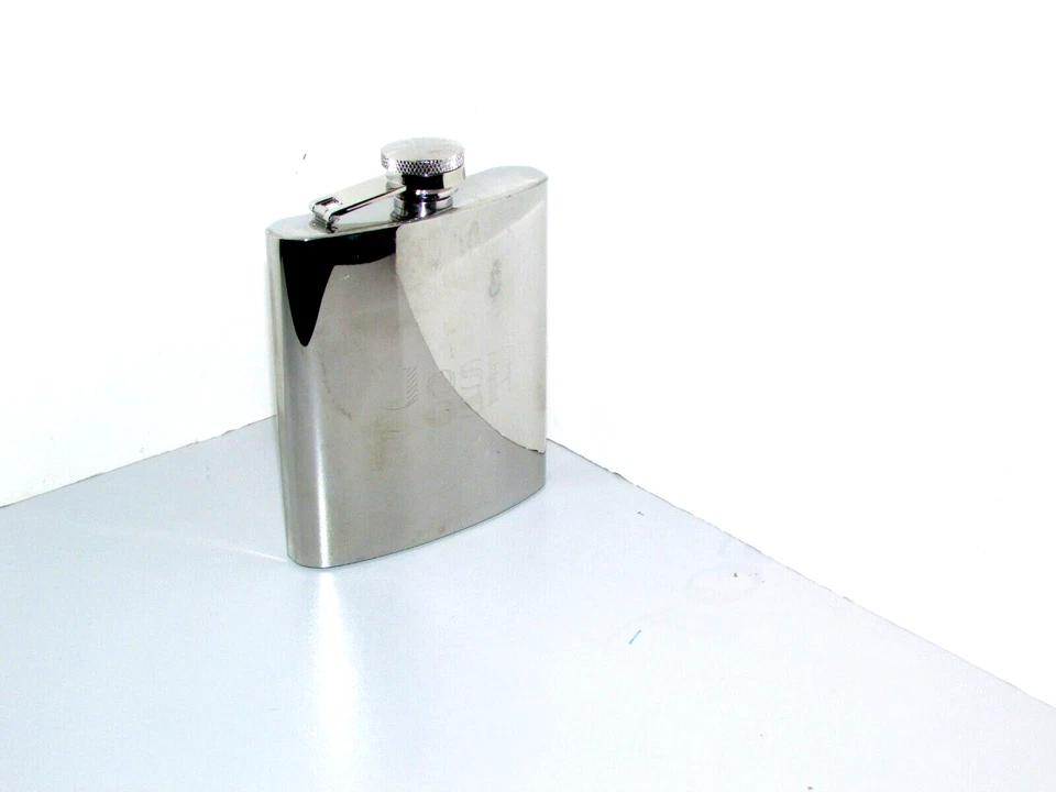 Things Remembered SS 7 盎司液体浮雕 "Josh" 雕刻 3.75x5" (B) — 第 1/4 张图片