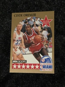 1990 NBA Hoops All-Star #16 Clyde Drexler - Picture 1 of 2