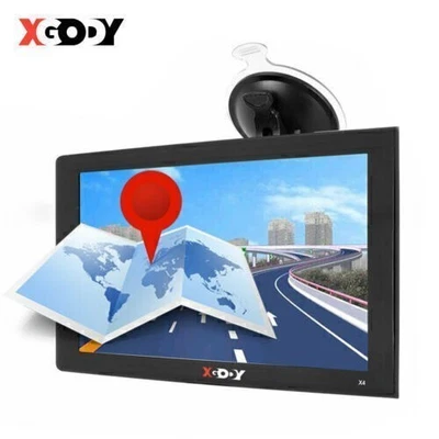 XGODY 9 Zoll GPS navigationsgeräte für auto LKW PKW Navi Navigationsgerät 256MB - Bild 1 von 4