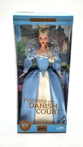 2002 Barbie Princess of the Danish Court From Dolls of the World Sealed NRFB - Picture 1 of 6
