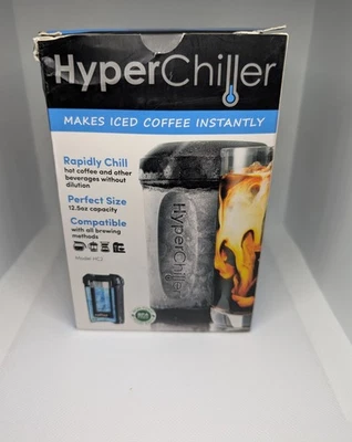Nuevo enfriador de bebidas HyperChiller hace bebidas de café helado instantáneamente HC2 12,5 OZ Foto 1 de 4