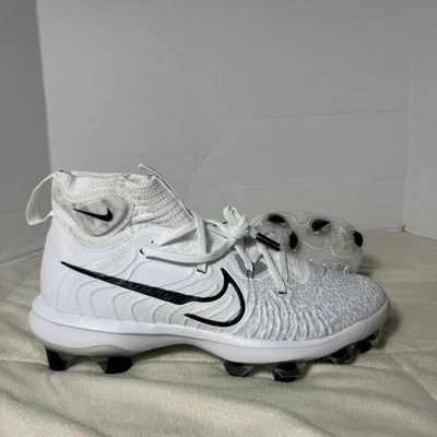 Chuteiras de beisebol masculinas Nike Alpha Huarache NXT MCS cinza branco DJ6519-100 tamanho 8 novas - Imagem 1 de 4