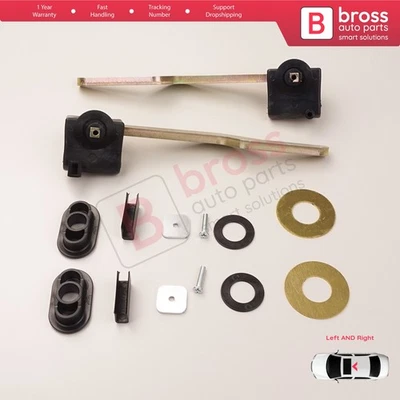 BROSS AUTO PARTS Convertible Top Lock Latch Part Left Right for Vauxhall Opel Astra G BMW E46 E64