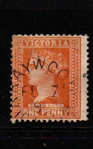 VIC POSTMARK - UNF RAYWOOD 7 FEB 1893. - Picture 1 of 2