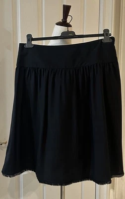 Fendi Silk Skirt Black Size 46 - Image 1 of 4