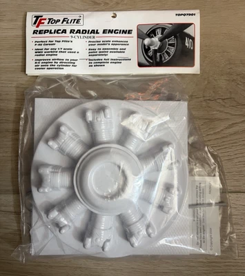 Top Flite F4U CORSAIR Réplica Motor Radial 9 Cilindros NUEVO TOPQ7901 Modelo Avión Foto 1 de 4
