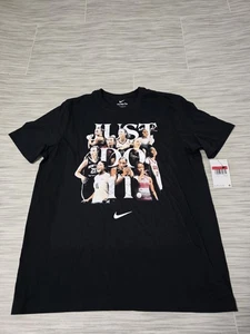 NWT Nike Women Athletes Caitlin Clark Just Do It T-Shirt Mens L - Picture 1 of 8