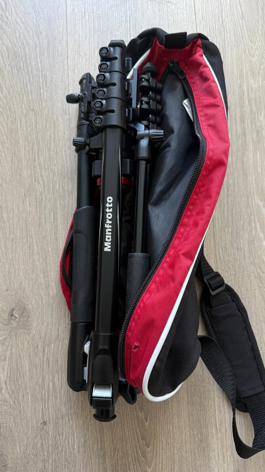 Trípode de video profesional Manfrotto Befree Travel, peso ligero, arrastre, negro Foto 1 de 1