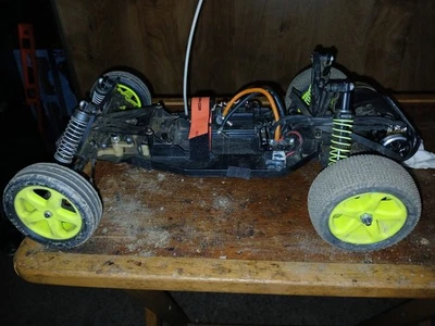 Vintage Team Losi XX 1/10 Buggy, fully tested, RTR w/Futaba Radio, very good - Image 1 of 4