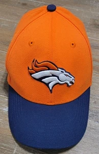 Denver Broncos NFL Hat Cap FlexFit New Era Orange 39Thirty Child Youth Logo Back - Picture 1 of 6