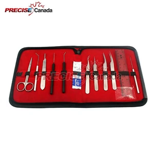 PRECISE CANADA: 12 Pcs Entomology Biology KIT Instruments - Picture 1 of 3