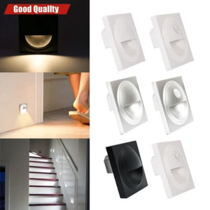 4x lampada da incasso a parete LED luce scale 3000K illuminazione scale 60 mm scatola interruttore - Foto 1 di 16