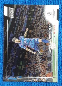 2022 Stadium Club Chrome UEFA CL #39 Dominik Szoboszlai RB Leipzig, Liverpool FC