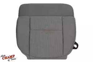 F150 XLT 2007 2008 Flareside Stepside - Cubierta de asiento de tela inferior del lado del conductor gris - Imagen 1 de 12