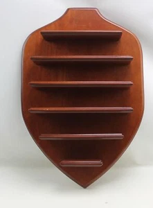 Display Shelf 19" Tall Home Decor Room Decoration Wood Shelf 6 Shelfs - Picture 1 of 2