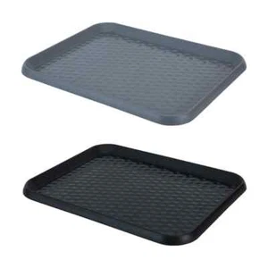 Rectangular Serving Tray Plastic Food Serving Tray - Colour Randomly Chosen - Picture 1 of 4