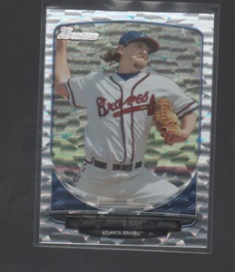 TYLER BROSIUS 2013 BOWMAN DRAFT PICKS PROSPECTS SILVER ICE CARD #BDPP101