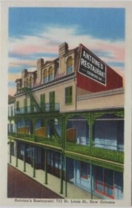Mint 1940 Postcard ANTOINE'S RESTAURANT New Orleans - Picture 1 of 1