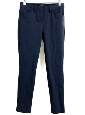 Theory Dantey 强制性修身正装裤 尺寸 2 海军蓝口袋 商务办公室 — 第 1/4 张图片