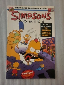 I Simpson Comics #1 Bongo 1993 con poster - Foto 1 di 7