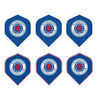 GLASGOW RANGERS FC OFFICIAL CREST DART FLIGHTS - CHOOSE FROM TWO STYLES