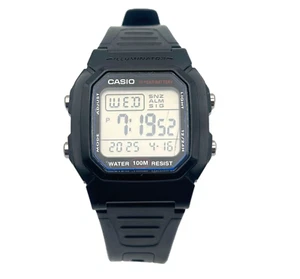 CASIO Illuminator Digital Watch W-800H-1AVES – Classic Black Strap – Unisex - Picture 1 of 4