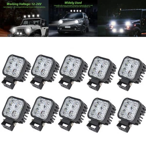 10x 12w LED faros de trabajo barra de luz Offroad Lightbar coche SUV camión 12V - Imagen 1 de 12