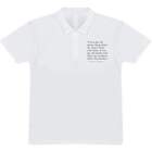 Charles Dickens Quote Adult Polo Shirt / T-Shirt (PL000470)