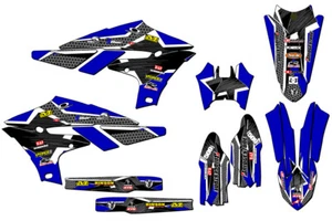 2019-2022 fits CYCRA POWERFLOW YZ 250 F 4-STROKE PODIUM Blue Senge Graphics Kit - Bild 1 von 10