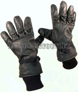 GUANTES MILITARES INTERMEDIOS DE CLIMA FRÍO de EE. UU. Cuero Gore-Tex con PUÑO PEQUEÑO NUEVOS - Imagen 1 de 7