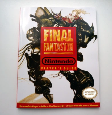 Final Fantasy III (6) Strategy Custom Player's Guide PLEASE READ DESCRIPTION - Image 1 of 4