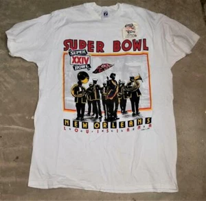 1990 SUPER BOWL XXIV New Orleans Louisiana Logo 7 NOSWT - Picture 1 of 4