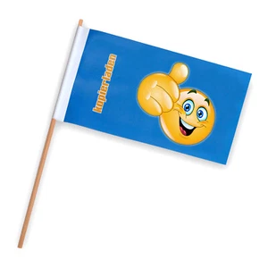 Banderas/banderas impresas, motivo individual para publicidad, fiestas etc., 10 ud. - Imagen 1 de 3