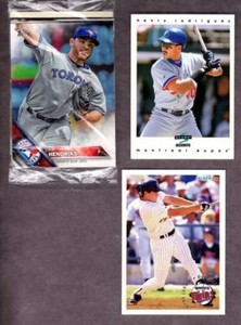 2016 Topps Wax Pak #117 Liam Hendriks + 1994 Gene Larkin 1997 Henry Rodriguez   