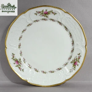 Rosenthal  Sanssouci Pastorale Salad Plate Embossed Edge Inner Rose Band (8") - Picture 1 of 5
