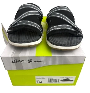 Eddi Bauer Women’s Slide Saratoga Black Sands Size 7 New - Picture 1 of 18