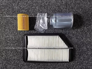KIT TAGLIANDO HONDA ACCORD DIESEL RICAMBI OLIO+ARIA+FILTRI CARBURANTE 1997-2012 - Foto 1 di 1