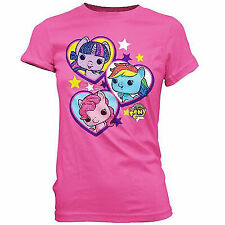 Limited Edition Funko Pop Tees 86 My Little Pony Kids Pink T Shirt Girls Size 5