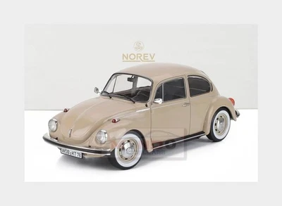 1:18 NOREV Volkswagen Beetle 1303 Maggiolino 1973 Sahara Beige NV188537 - Immagine 1 di 2