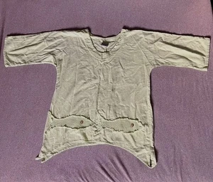 Cottonseed Wear Tunika Top Damen Gr. XS Lindgrün Baumwolle Lagenlook - Bild 1 von 11