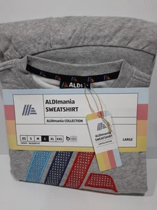 Limited Edition Aldi ALDImania Unisex Sweatshirt Size Large NEW With Tags! - Picture 1 of 8