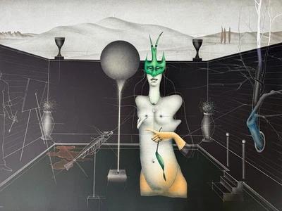 Paul Wunderlich Original Lithographie, Maler und Modell, handsigniert, selten - Bild 1 von 4