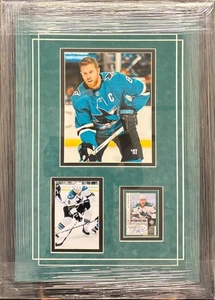 Joe Pavelski Sharks Hand Signed Auto Commemorative w- Card (#4) - Card Comp Auth - Picture 1 of 1
