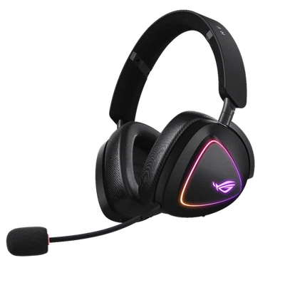ASUS ROG Delta II Gaming Headset kabelloses RGB Gaming Headset mit 110 Stunden A - Bild 1 von 4