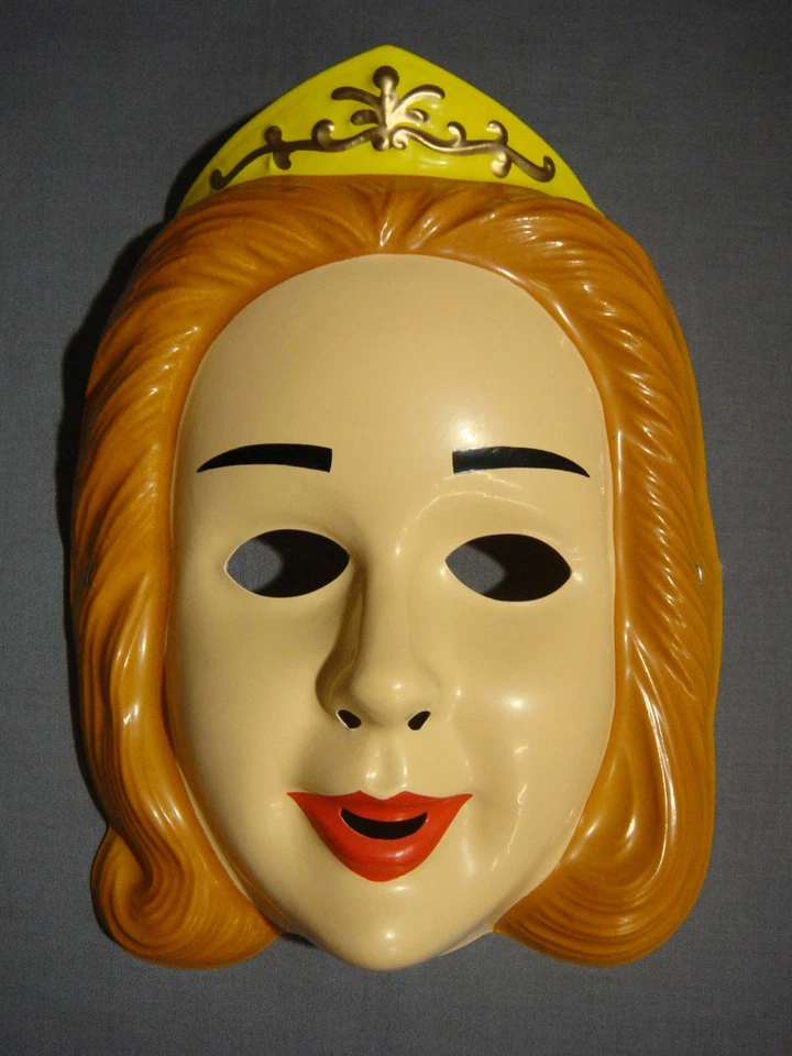 DISNEY CINDERELLA PRINCESS HALLOWEEN MASK PVC - Image 1 of 1