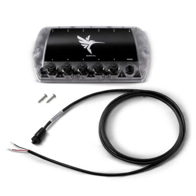 Humminbird AS ETH 5PGL 5 Port Ethernet Switch Marine Boat Waterproof - Image 1 of 4