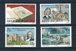 GB Isle of Man 1975 Christmas full set of stamps. MNH. SG 71-74 - Picture 1 of 2
